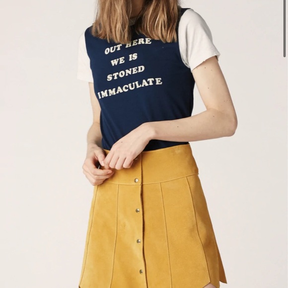 Stones Immaculate leather skirt - Picture 3 of 6